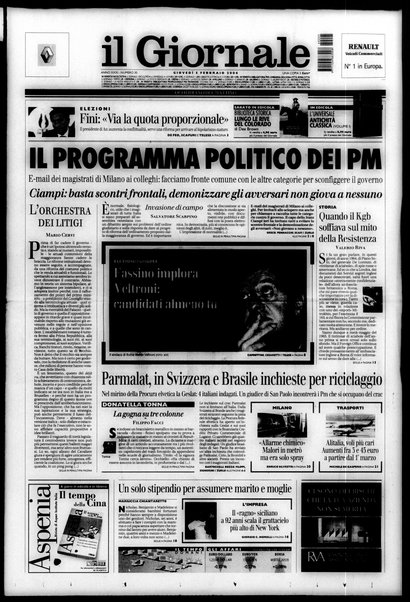 Il giornale : quotidiano del mattino